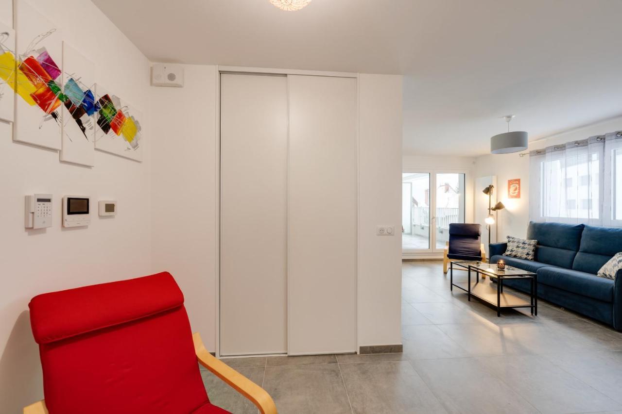 Le Concert - Beautiful Appartment With Garage For 4 People Near Beach Анси Экстерьер фото